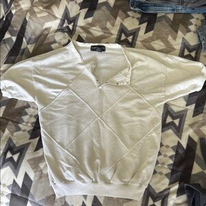 Vintage white t small medium